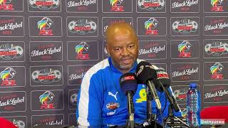 Mngqithi on Carling Knockout loss  Pressure of the sack  Clinton Larsen [upl. by Koloski]