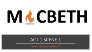 Macbeth Act 1 Scene 1 GCSE  IGCSE Revision [upl. by Napas369]