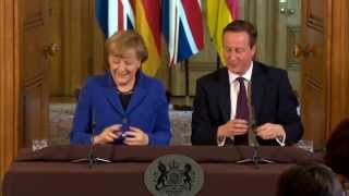 Angela Merkel Queen of Europe  not Camerons auntie [upl. by Imailiv]