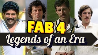 Kapil Dev Imran Khan Ian Botham और Richard Hadlee में कौन था बेस्ट  Fab 4 Allrounders [upl. by Jolenta952]