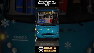 Buseta Superior Temple  Chevrolet NPR  Bogotá TM Bus  roblox transmilenio bogota buses [upl. by Baron]