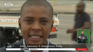 ANC January 8 Statement Rally Samkele Maseko and Tumelo Machogo give an update [upl. by Ahtrim]