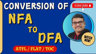 CONVERSION OF NFA TO DFA WITH EXAMPLES IN AUTOMATA THEORY  NFA TO DFA CONVERSION  TOC [upl. by Hewitt]