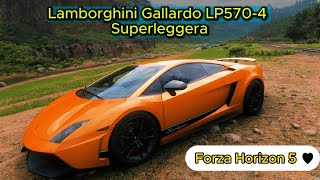 The Fastest Lamborghini Gallardo Superleggera In Forza 5 [upl. by Ynnob]