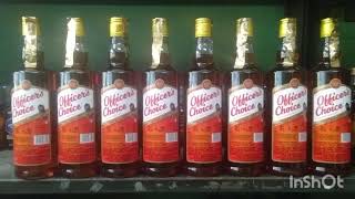 OfficersChoice whisky750mlprice 790Alcohol 428West Bengal India 2024 [upl. by Ez]