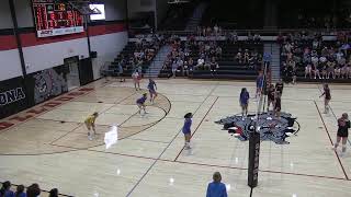 ALGONA VOLLEYBALL VS HUMBOLDT 91224 [upl. by Ernestus]