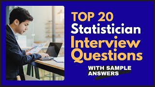 Statistician Interview Questions and Answers for 2024 [upl. by Adnaval]