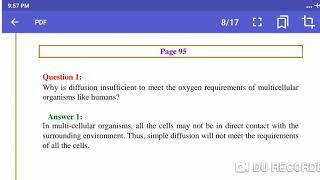 Class 10 science life processes intext questions [upl. by Hseyaj]