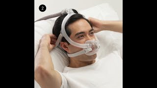 ResMed AirFit F30i Managing leaks for a full face CPAP mask [upl. by Fugate274]