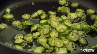 How to Keep Okra from Getting Slimy  CHOW Tip [upl. by Mohammed899]