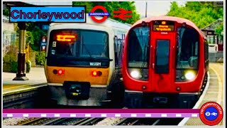 Trains at Chorleywood Station CLW  LUCHML 15072024 [upl. by Treiber]