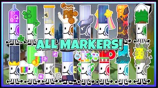 HOW TO FIND ALL 236 MARKERS in Find the Markers  ROBLOX [upl. by Ala]