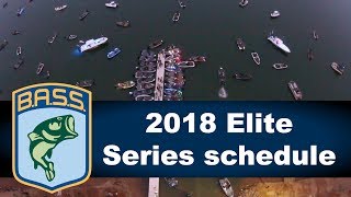 2018 Elite Series schedule [upl. by Harli]