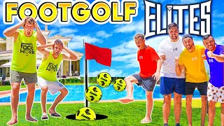 FOOTGOLF Challenge in VILLA ELITES  Footwork italia [upl. by Dreyer]