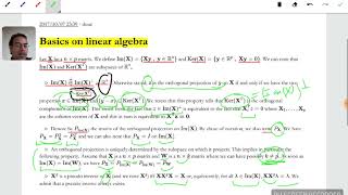 The Gauss Markov theorem and linear regression [upl. by Leterg]