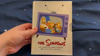 Opening To The Simpsons The Complete First Season 2001 DVD All discs [upl. by Nhtanhoj]