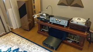 Lowther PM6 2A3 SE Parallels EMT JPA66 Seac 506 tonearm Ortofon A95 [upl. by Irianat433]