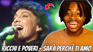 REACTING TO Ricchi E Poveri  Sarà perché ti amo Thommys Popshow extra 17121983 [upl. by Wendelin176]