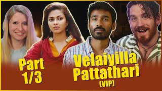 Velaiilla Pattadhari VIP  MOVIE REACTION Part 13  Dhanush [upl. by Zildjian110]