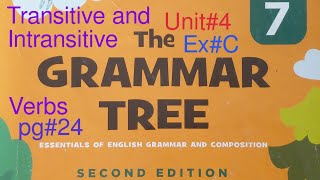 Transitive and intransitive verbs Ex C Oxford New Grammar tree book 7 [upl. by Ecydnarb]