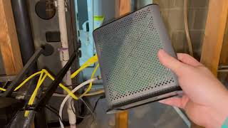 Motorola MG8702 DOCSIS 3 1 Cable Modem  Wi Fi Router Review [upl. by Naujahs778]