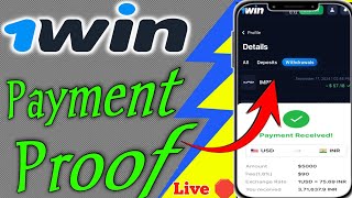 1win Withdrawal Kaise Kare  1win Withdrawal Proof 🔥  How To Withdraw Money From 1win [upl. by Einnaj729]