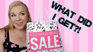 PLUS SIZE VICTORIAS SECRET HAUL  CAN YOU EVEN SHOP THERE [upl. by Yellhsa506]