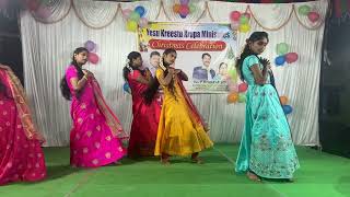 ningilona oka thara velisene  latest chirstmas dance song 2021 kresthu krupa ministry 5 [upl. by Anabal]