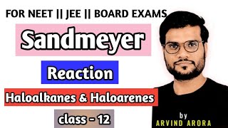 Sandmeyer Reaction by Arvind Arora sir sandmeyerreaction sandmeyerbya2sir madeejeea2 [upl. by Doowron699]