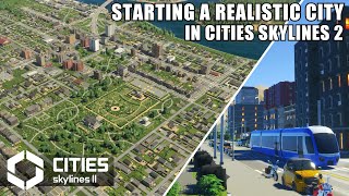 Cities Skylines 2 Gameplay  Starting a REALISTIC City From Scratch  Riverview EP1 [upl. by Elder]