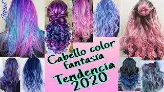 Tintes de cabello de moda 2020  Cabello fantasía [upl. by Ennirak416]