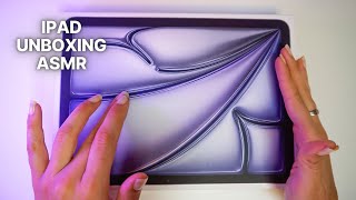 ASMR Unboxing Nuovo Ipad 🤲🏻 Tapping Tracing [upl. by Dub]