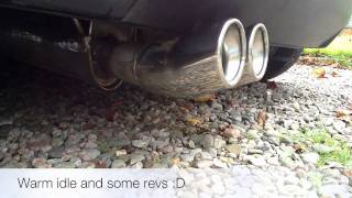 Seat Arosa 1L Custom Powerflow Decat Exhaust [upl. by Ainar995]