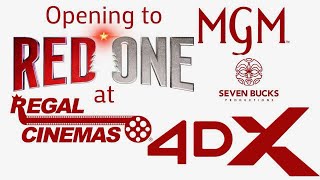 Opening to Red One 2024 at Regal 4DX Cinemas [upl. by Lefkowitz]