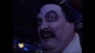 Undertaker Promo before In Your House Mind Games  Mankind amp Paul Bearer Promo WWF [upl. by Ahsac44]