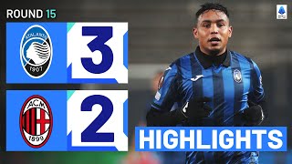 ATALANTAMILAN 32  HIGHLIGHTS  Muriel edges Milan with a work of art  Serie A 202324 [upl. by Notac]