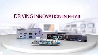 Axiomtek OPS Signage Player Embedded System and Embedded Board for Smart Retail [upl. by Ahser4]