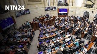 Opositores venezolanos llevaron las actas al Senado colombiano María Corina envió mensaje a Petro [upl. by Nilrac]