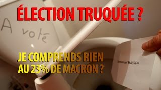 Élection présidentielle Truquée… 23 pour Macron [upl. by Ahseei]