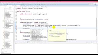 Java NIO  Transfer Object using SocketChannel [upl. by Lucia]