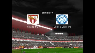 Champions League 2009 2010 Group G Sevilla Unirea Urziceni [upl. by Aggie910]