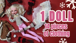 Lets BUNDLE UP Winter lolita doll  World Pastries Valentines Collab [upl. by Conall]