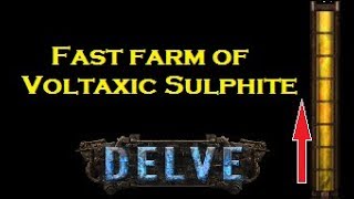 Fastest Way to Farm Voltaxic Sulphite NO LONGER VIABLE Path of Exile [upl. by Fedak915]