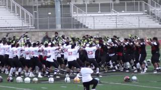 2016 Polynesian Football All American Bowl Pre Game Haka [upl. by Norvan]