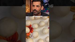 John Abraham Eats Gulab Jamun For 2 Crores 🤣 johnabraham gulabjamun viralrecipe shorts [upl. by Mcferren]