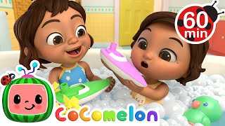 Get Ready for Bedtime with CoComelon  Ninas Bath Song  MORE CoComelon Nursery Rhymes amp Kids Songs [upl. by Barr]