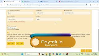 NSDL pan card apply online india  Pan apply 2024 [upl. by Illib]