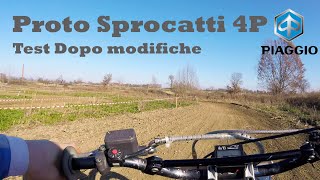 Proto Piaggio Bravo Sprocatti 4P IN PISTA [upl. by Reh]