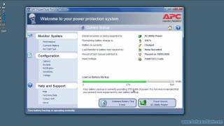 APC PowerChute PE Software Video Review by SoftwareSlantcom [upl. by Hayikaz373]