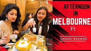 Vlog 9 I Afternoon in Melbourne with Janaki Easwar I Voice Australia singer Janakis Makeup Routine [upl. by Ashely]